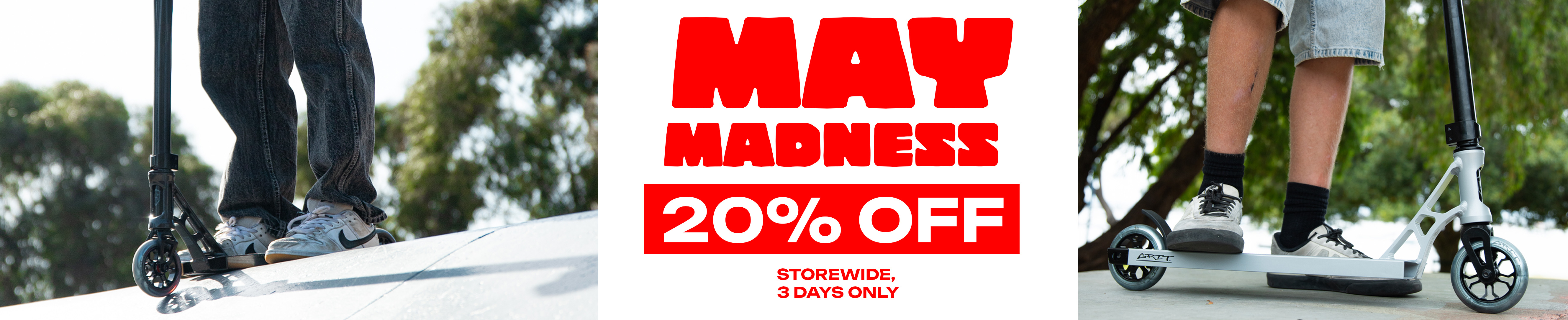 May Madness scooters