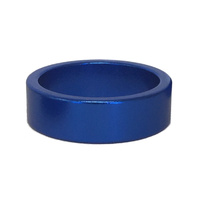 Alloy Head Set Spacer 10mm Blue
