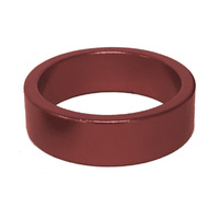 Alloy Head Set Spacer 10mm Red