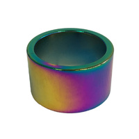 Alloy Head Set Spacer 20mm Tricolour