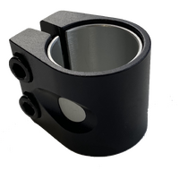 Grit Double Clamp - Anodized Black