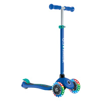 Globber Primo scooter Lights - Blue/ Green