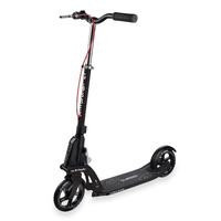 Globber ONE K ACTIVE BR Scooter - Black (w/handbrake)