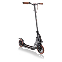 Globber ONE K 180 Deluxe Scooter w Handbrake - Titanium 