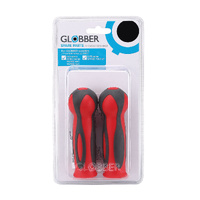 Globber Grips for 3 Wheeled Scooters - Red