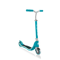 Globber FLOW 125 scooter w lights - Teal 