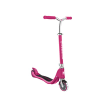Globber FLOW 125 scooter w lights - Ruby