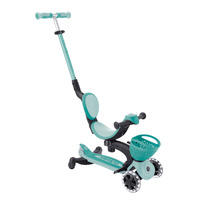 Globber Go Up Baby Lights 360 - Mint/Dark Mint