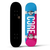 CORE Complete Skateboard C2 Split - Pink/Blue 7.75