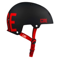 CORE Street Helmet - Black/ Red - XS/S