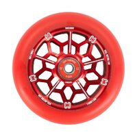 Core HEX HOLLOW Stunt Scooter Wheel 110mm - Red (Single Wheel)
