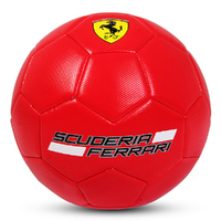Ferrari #5 Machine Sewn Soccer Ball - Red