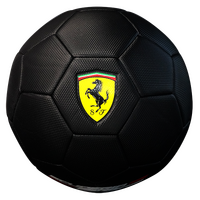 Ferrari #4 Machine Sewn Soccer Ball - Black