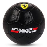 Ferrari #3 Machine Sewn Soccer Ball - Black