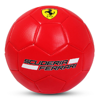 Ferrari #3 Machine Sewn Soccer Ball - Red