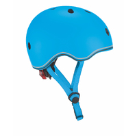 Globber Helmet w/Flashing LED Light XXS/XS- Sky Blue 46-51cm
