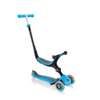 Globber GO UP FOLD PLUS LIGHT UP WHEELS - BLUE Ride on / Scooter 