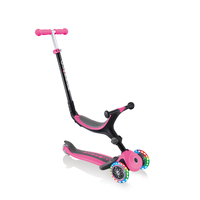GO UP FOLD LIGHT WHEELS PINK Convertible Ride on / Scooter