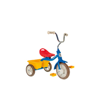 Italtrike 10" Transporter Trike - Colorama (Blue, Red, Yellow)