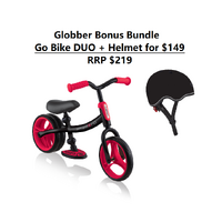 Globber Bonus Bundle - Go Bike DUO plus helmet