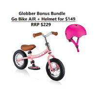Globber Bonus Bundle - Go Bike AIR plus helmet