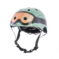 Hornit Cycle Helmet with LED light - Military