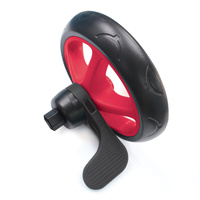 Globber Explorer Trike Right Rear Wheel with Brake - Red