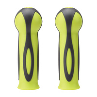 Globber Handlebar Grips for GoUp/Junior/Primo/Master/Ultimum   PAIR - Green, PAIR (no Packaging)