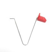 Globber RED PUSH BUTTON WITH SPRING FOR FIXING T-BAR