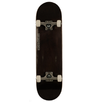 RAMPAGE Black Stain Complete Skateboard 100\% Canadian Maple