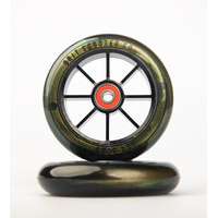 Grit Alloy 110mm Wheels - Gold Urethane with Black Core (pair)